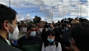 “Estamos cansadas del acoso”: Estudiantes de distintos liceos se manifestaron en Valdivia