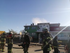 Tras incendio: Evalúan medidas para continuar con actividades de Jardín Estrellita de Valdivia