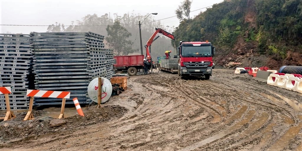 Diputado Rosas pidió a ministro del MOP apurar doble vía a Valdivia y mejorar conectividad a Corral