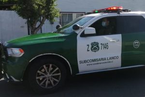 Lanco: Detienen a hombre que golpeó a su pareja y amenazó de muerte a carabineros